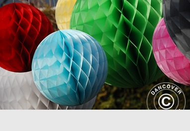 Honeycomb decorations