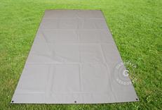 Plane, Bodenplane 2,6x3,1m PVC, Grau