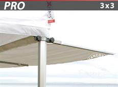 FleXtents PRO 3m Überhang, Weiß mit Konnektoren