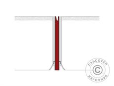 Panneaux d’étanchéité pour les tentes pliantes FleXtents® PRO de la gamme 3m, Rouge, 2 pcs.