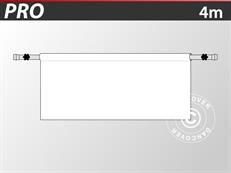 Half sidewall for FleXtents PRO, 4 m, White