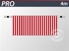 Half sidewall for FleXtents PRO, 4 m, Striped
