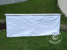 Panello laterale per bancone FleXtents PRO, 3m, Bianco