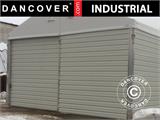 Portone scorrevole per Magazzino Industriale Alu, 4,70m, Metallo, Bianco