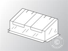 Housse pour mini-serre GH16040, 0,92x1,8x0,7m, PVC, Transparent RESTE SEULEMENT 1 PC