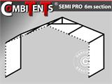 2 m utvidelse av telt CombiTents® SEMI PRO (6m serien)