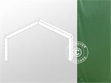 Rain gutter, 600 g PVC for 7 m series Storage PRO, Green ONLY 1 PCS. LEFT