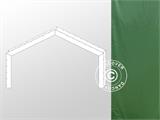 Rain gutter, 600 g PVC for 7 m series Storage PRO, Green ONLY 2 PCS. LEFT