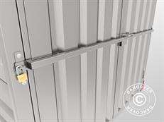 Barra de proteção contra entrada forçada para contentores Orion, Prateado, 1 peça.