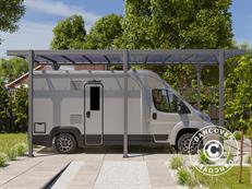 Carport XL, Hegoa 20, 3,17x7,19x3,17m, Anthracite