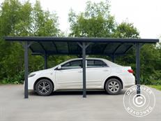 Tettoia per auto Boston, 3,03x5,05x2,22m, Grigio