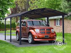 Tettoia per auto Arcadia, Palram/Canopia, 3,59x5,07m, Grigio