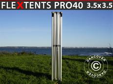 Structure en aluminium pour tente pliante FleXtents PRO 3,5x3,5m, 40mm
