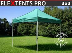 Pop up gazebo FleXtents PRO 3x3 m Green