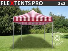 Pop up gazebo FleXtents PRO 3x3 m Striped