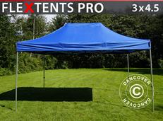 Tente pliante FleXtents PRO 3x4,5m Bleu