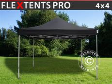 Tente pliante FleXtents PRO 4x4m Noir
