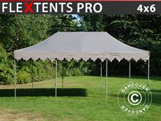 Faltzelt FleXtents PRO "Morocco" 4x6m Latte