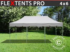 Pop up gazebo FleXtents PRO "Peaked" 4x6 m Latte