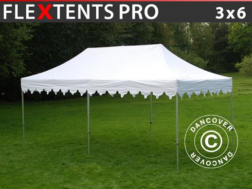 Tente Pliante FleXtents PRO "Morocco" 3x6m Blanc Tente Pliante FleXtents PRO "Morocco" 3x6m Blanc