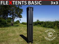 Structure en acier pour tente pliante FleXtents Basic v.2 et v.3 3x3m, 32mm