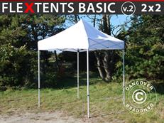 Tenda Dobrável FleXtents Basic v.2, 2x2m Branco