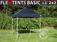 Tenda Dobrável FleXtents Basic v.2, 2x2m Preto