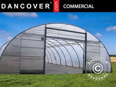 Tuinbouw tunnelkas, 8,5x15x3,3m, Transparant