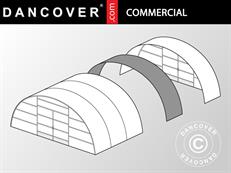 Tuinbouw tunnelkas extensie, 10x1,5x3,7m, Transparant