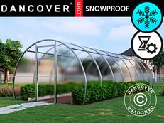 Broeikas polycarbonaat, Strong NOVA 24m², 3x8m, Zilver