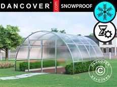 Broeikas polycarbonaat, Strong NOVA 16m², 4x4m, Zilver