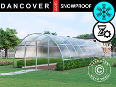 Broeikas polycarbonaat, Strong NOVA 32m², 4x8m, Zilver