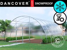 Broeikas polycarbonaat, Strong NOVA 36m², 6x6m, Zilver