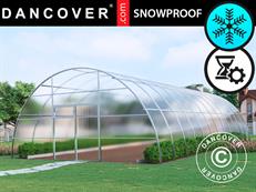 Broeikas polycarbonaat, Strong NOVA 72m², 6x12m, Zilver
