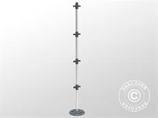 Climbing support, TOMATO BUDDY, Anthracite/Silver