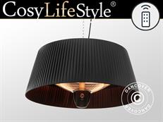 Hanging halogen patio heater IKEMA, 1500W, Black