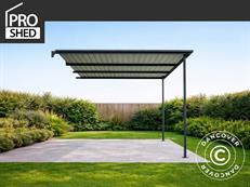 Extension pour abri de jardin avec lucarne, 2,36x2,79x2,02m, 6,5m2, ProShed®, Anthracite