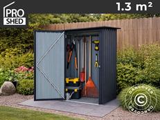 Redskapsbod 1,42x0,93x1,86m, 1,3m², ProShed®, Antracit