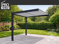 Extension pour abri de jardin avec lucarne, 2,17x1,91x2,27m, 4,1m2, ProShed®, Anthracite