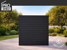 Panneau arrière pour extension d’abri métallique, 2,03x1,84m, ProShed®, Anthracite