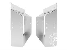 Steel racks for hexagonal wood storage, Proshed®, 2 pcs.