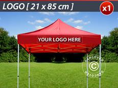 1 pc. FleXtents valance print 21x85 cm, centered