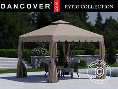 Pavillon Osiris 3x3m, Dunkelbeige