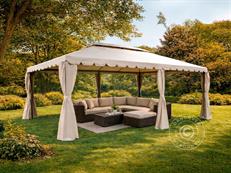 Tonnelle de jardin Osiris 3x6m, Sable