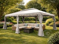 Tonnelle de jardin Osiris 4x6m, Sable