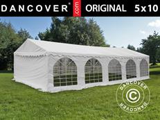 Partytent Original 5x10m PVC 900, Wit