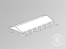 Copertura del tetto per il Tendone per feste Exclusive 6x12m PVC, "Arched", Bianco