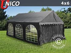 Partytent UNICO 4x6m, Zwart