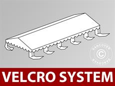 Copertura per il tetto del Tendone per Feste UNICO, PVC/Poliestere, 5x10m, Bianco 