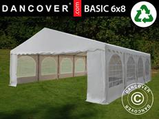 Marquee Basic 6x8 m PVC 700, White